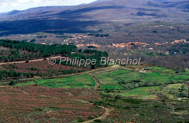 espagne castille 04.JPG - Paysage de la région de SalamanqueLa AlbercaCastille et LeonEspagne